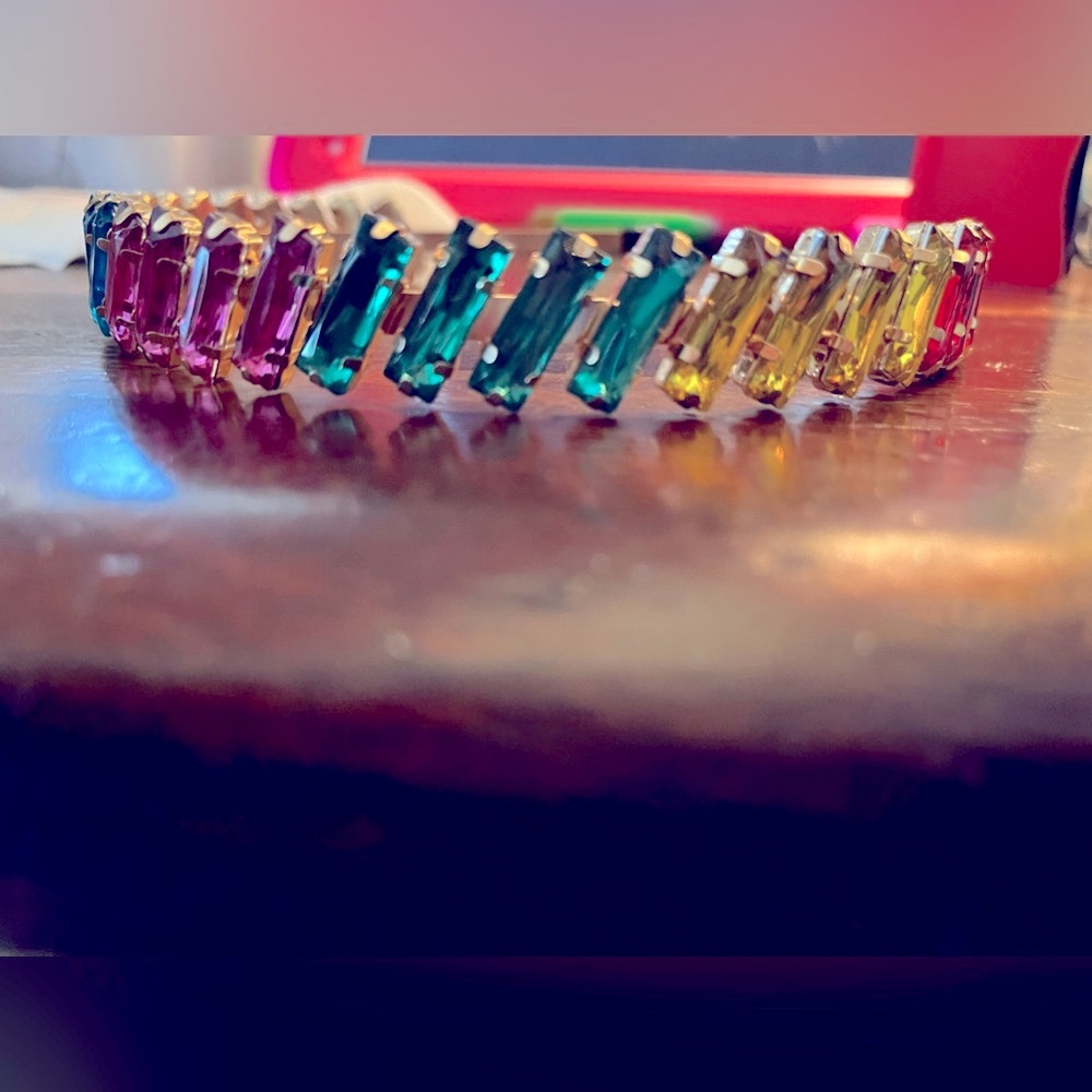 Sparkling jeweled head band